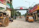 Xã Tế Lợi khởi công trải thảm tuyến đường  chính của xã
